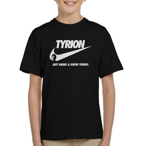 T-shirt Tyrion - Just drink and know things