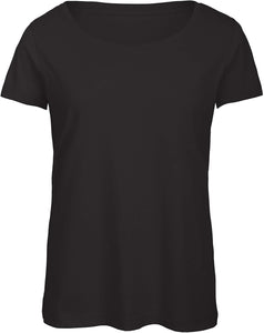 T-shirt Triblend col rond femme