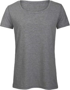 T-shirt Triblend col rond femme