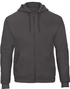 Sweat-shirt zippé à capuche unisexe