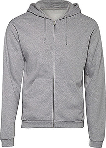 Sweat-shirt zippé à capuche unisexe