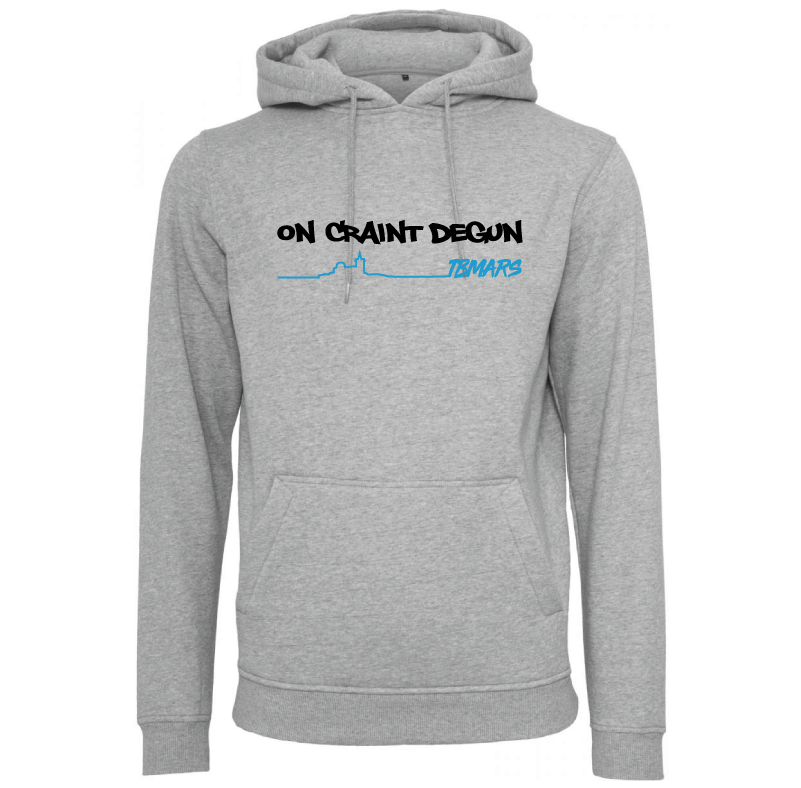 Sweat à capuche homme On craint Degun