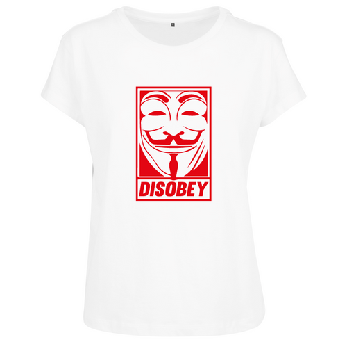 T-shirt femme Anonymous Disobey