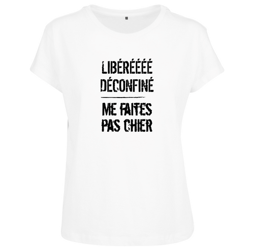 T-shirt femme Libéré déconfiné..