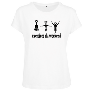 T-shirt femme Exercices du week-end