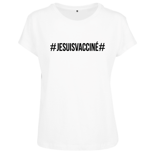 T-shirt femme Je suis vacciné