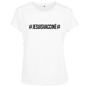 T-shirt femme Je suis vacciné