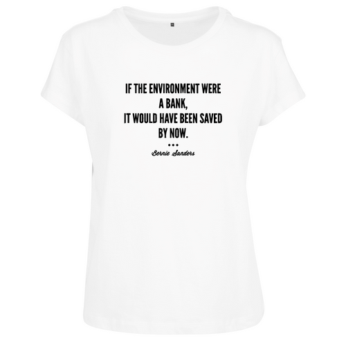 T-shirt femme citation Bernie Sanders