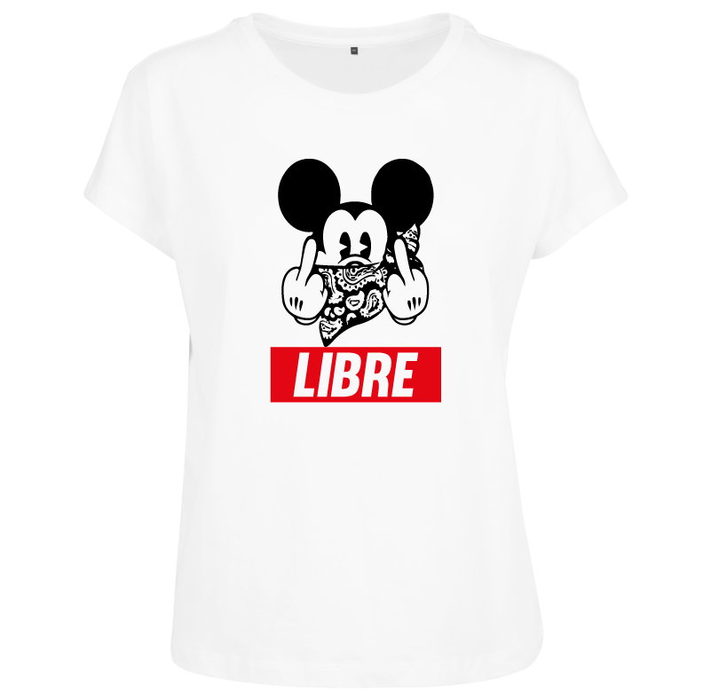 T-shirt femme Libre Mickey