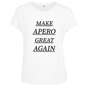 T-shirt femme Make apéro great again