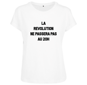 T-shirt femme Révolution non télévisée