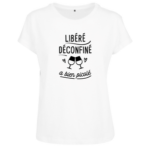 T-shirt femme Libéré déconfiné