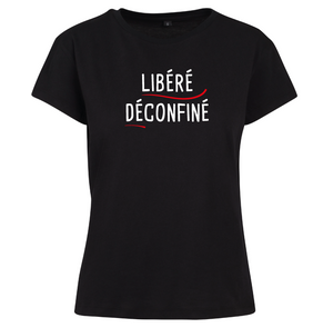 T-shirt femme Libéré déconfiné