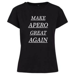 T-shirt femme Make apéro great again