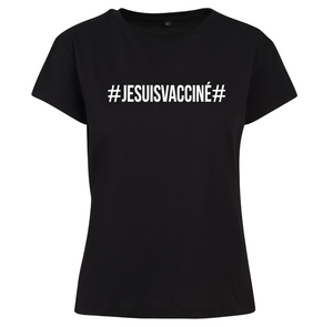 T-shirt femme Je suis vacciné