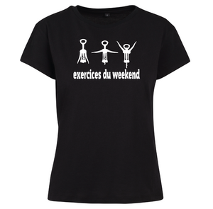 T-shirt femme Exercices du week-end