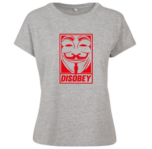 T-shirt femme Anonymous Disobey