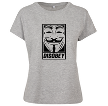 Charger l&#39;image dans la galerie, T-shirt femme Anonymous Disobey