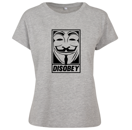 T-shirt femme Anonymous Disobey