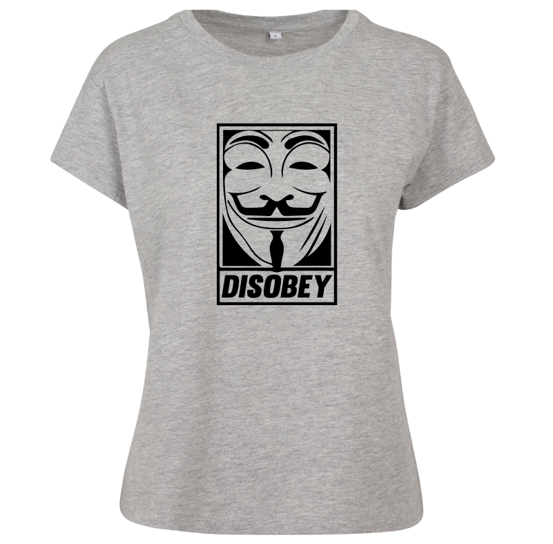 T-shirt femme Anonymous Disobey