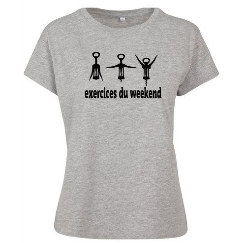 T-shirt femme Exercices du week-end