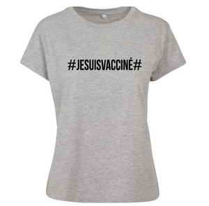 T-shirt femme Je suis vacciné