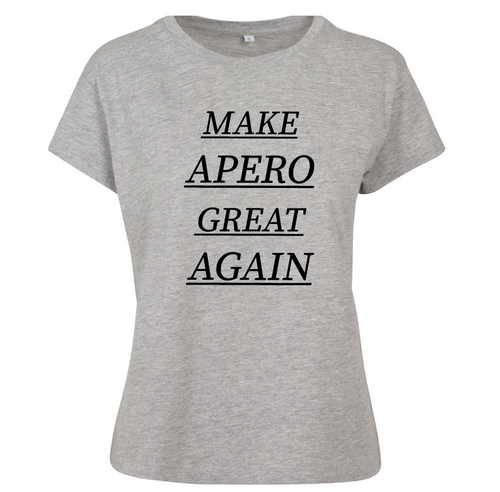 T-shirt femme Make apéro great again