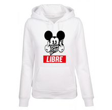 Charger l&#39;image dans la galerie, Sweat à capuche femme Libre Mickey