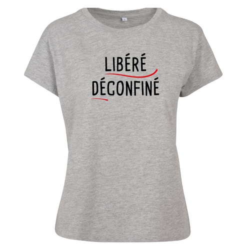 T-shirt femme Libéré déconfiné