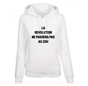 Sweat à capuche femme Révolution non télévisée