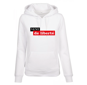 Sweat à capuche femme Vent de liberté