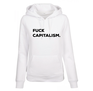 Sweat à capuche femme Fuck Capitalism