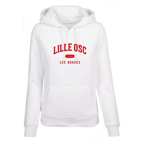 Sweat à capuche femme LILLE OSC