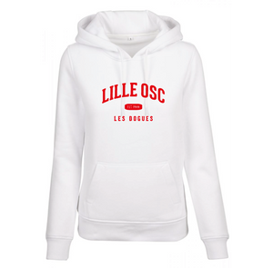 Sweat à capuche femme LILLE OSC