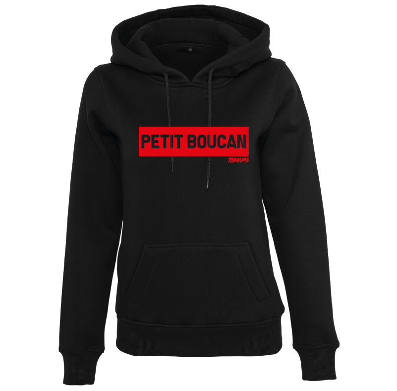 Sweat à capuche femme PETIT BOUCAN