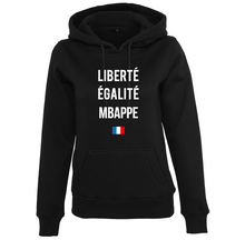 Charger l&#39;image dans la galerie, Sweat à capuche femme Liberté Égalité Mbappe