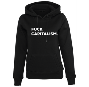 Sweat à capuche femme Fuck Capitalism