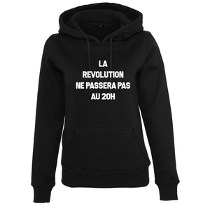 Sweat à capuche femme Révolution non télévisée