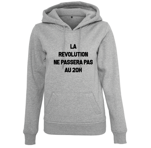 Sweat à capuche femme Révolution non télévisée