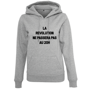 Sweat à capuche femme Révolution non télévisée