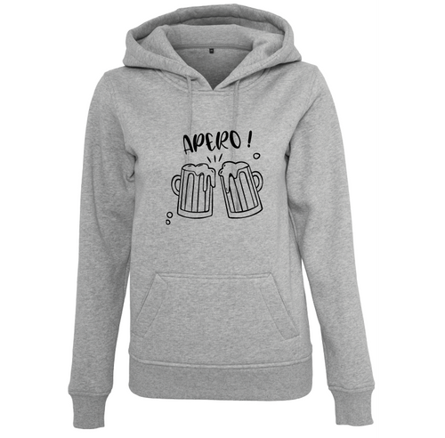 Sweat à capuche femme Apéro