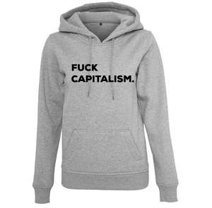 Sweat à capuche femme Fuck Capitalism