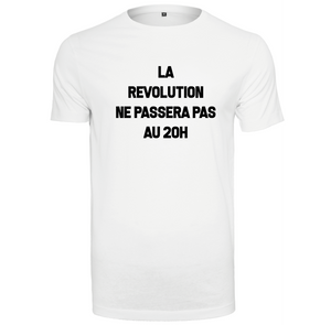 T-shirt homme Révolution non télévisée