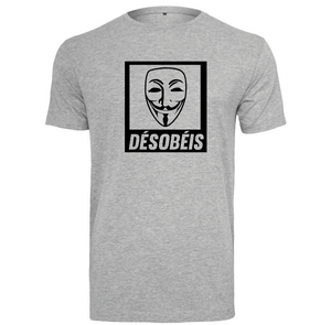 T-shirt homme Anonymous Désobéis