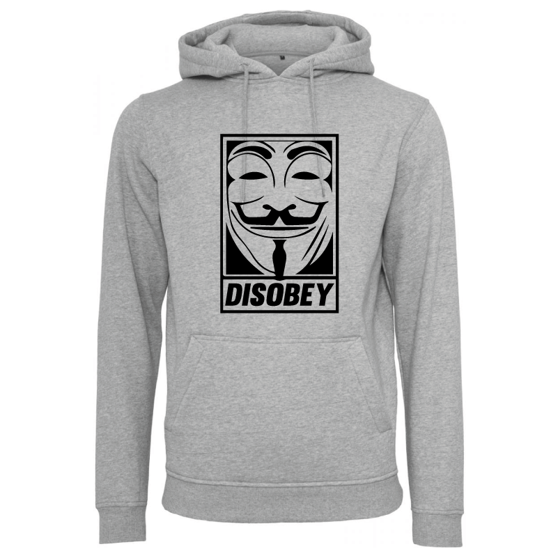 Sweat à capuche homme Anonymous Disobey