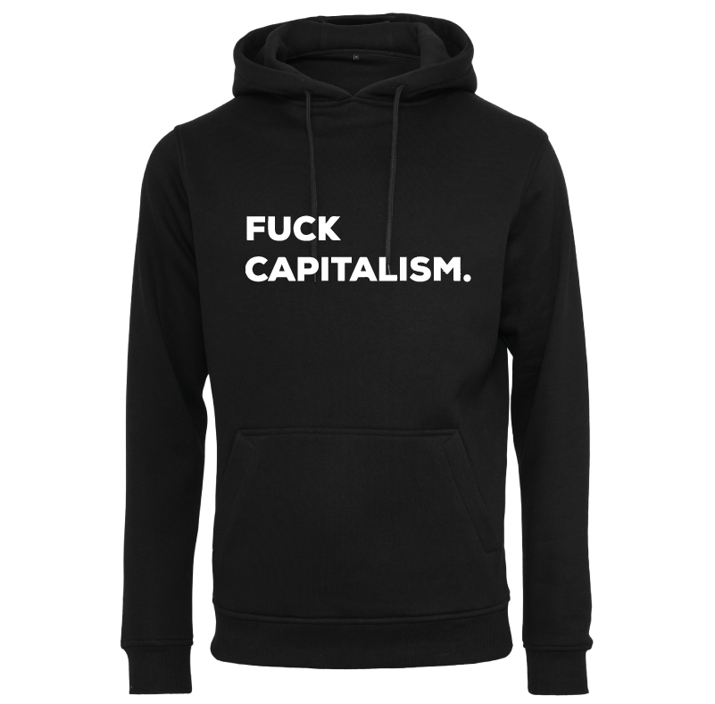 Sweat à capuche homme Fuck Capitalism