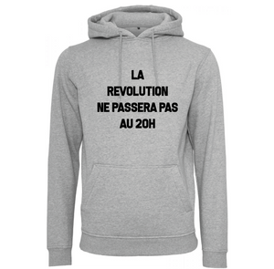 Sweat à capuche homme Révolution non télévisée