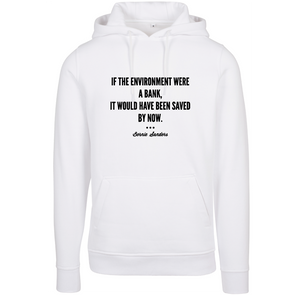 Sweat à capuche homme citation Bernie Sanders